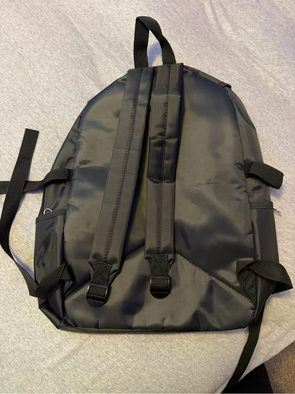 Undertale Graphic Black Backpack – Gaming School Bag